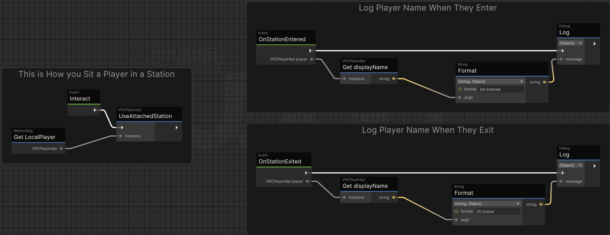 StationGraph,VRCChair3 预制件的一部分