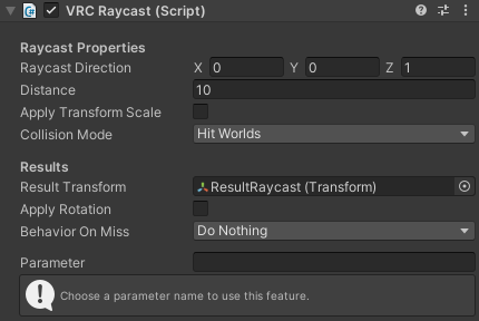 VRCRaycast